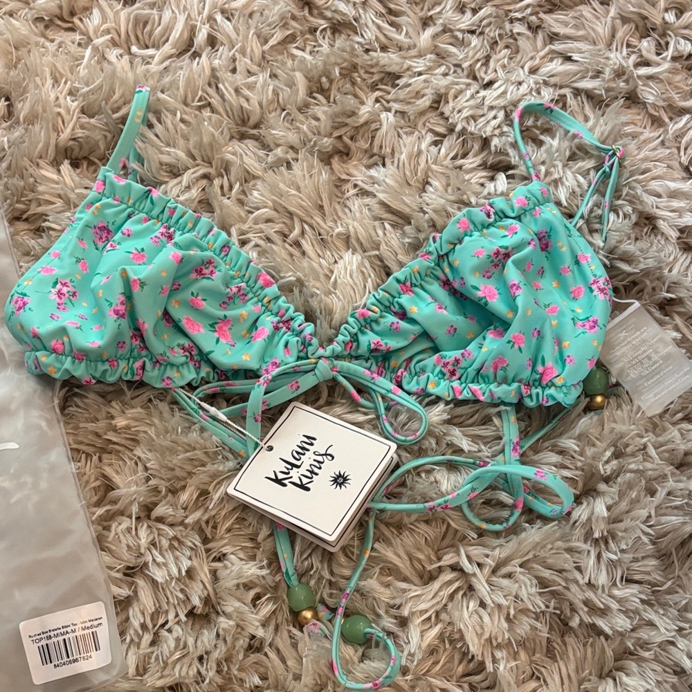 Kulani Kinis Aqua Floral Bikini